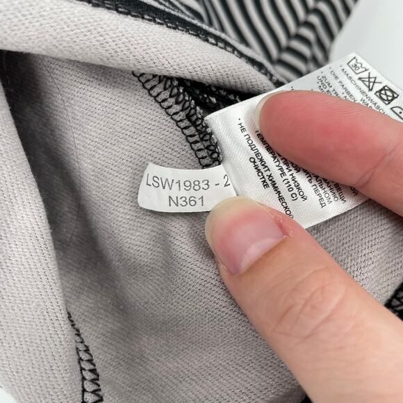 Lolë Full zip athletic jacket Striped Size XS - Picture 4 of 12